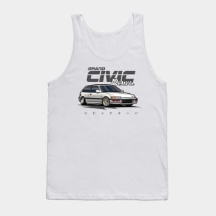 Civic Nouva (White) Tank Top